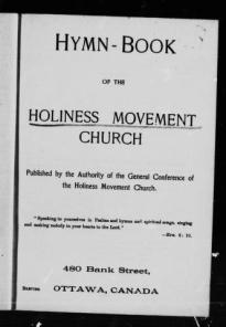 Holiness Movement Church Hymnal via internet archive